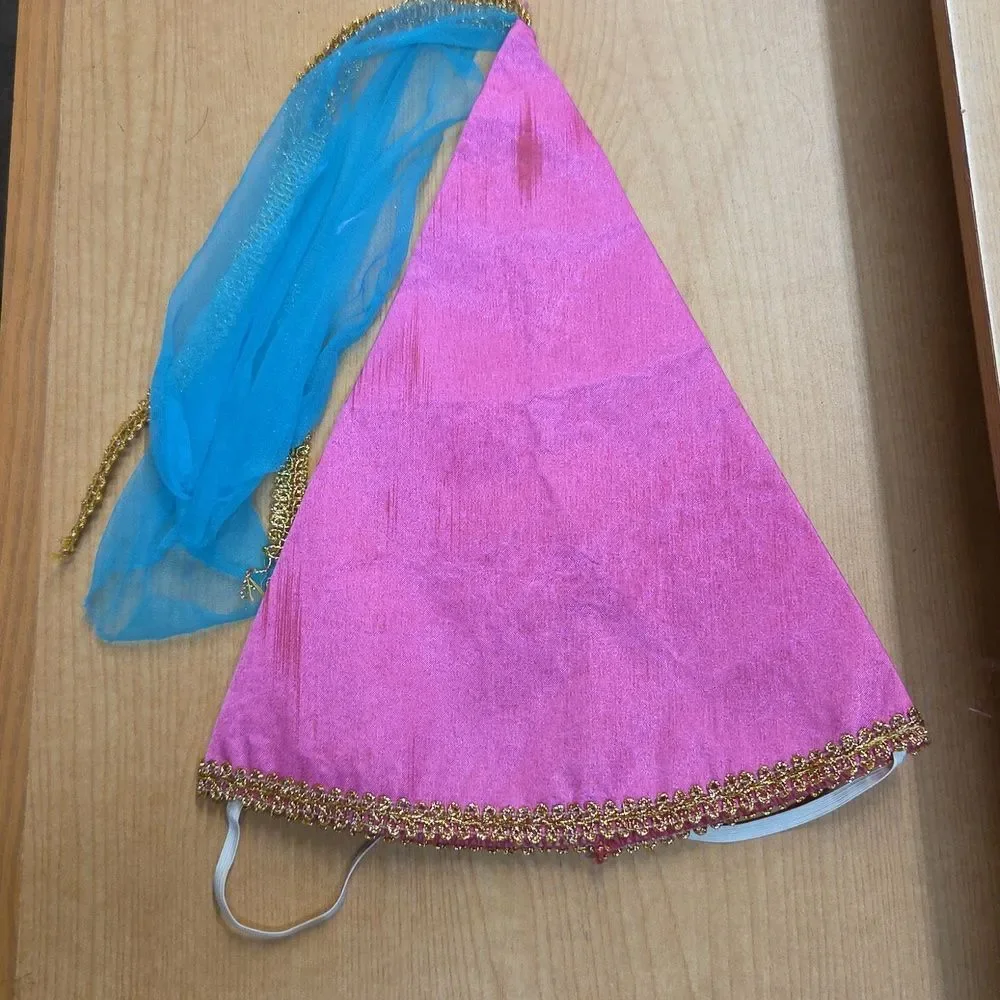 Princess, Renissance, Medieval‎ Dress With Headpiece And Cape. Childs Size 12-14